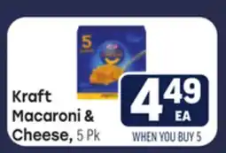 Tony’s Fresh Market Kraft Macaroni & Cheese offer