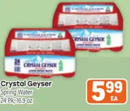 Tony’s Fresh Market Crystal Geyser Spring Water offer