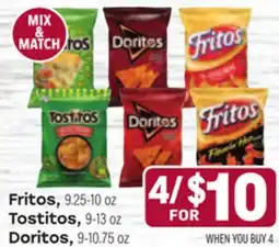 Tony’s Fresh Market Fritos, Tostitos, Doritos offer