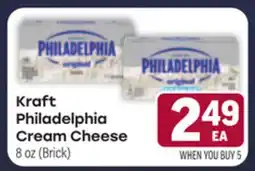 Tony’s Fresh Market Kraft Philadelphia Cream Cheese offer
