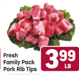 Tony’s Fresh Market Fresh Family Pack Pork Rib Tips offer