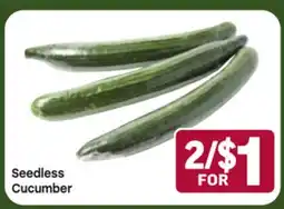 Tony’s Fresh Market Seedless Cucumber offer