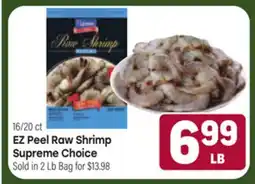 Tony’s Fresh Market EZ Peel Raw Shrimp Supreme Choice offer