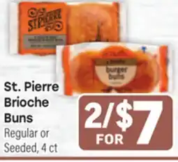 Tony’s Fresh Market St. Pierre Brioche Buns offer