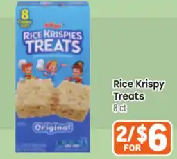 Tony’s Fresh Market Rice Krispy Treats offer
