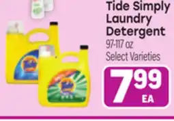 Tony’s Fresh Market Tide Simply Laundry Detergent offer