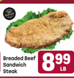 Tony’s Fresh Market Breaded Beef Sandwich Steak offer