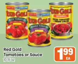 Tony’s Fresh Market Red Gold Tomatoes or Sauce offer