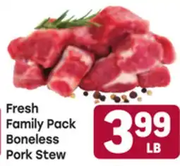 Tony’s Fresh Market Fresh Family Pack Boneless Pork Stew offer