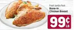 Tony’s Fresh Market Fresh Jumbo Pack Bone-In Chicken Breast offer