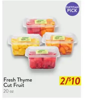 Fresh Thyme Fresh Thyme Cut Fruit offer