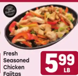 Tony’s Fresh Market Fresh Seasoned Chicken Fajitas offer