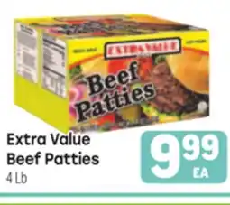 Tony’s Fresh Market Extra Value Beef Patties offer