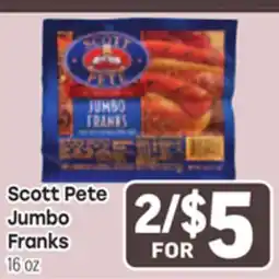 Tony’s Fresh Market Scott Pete Jumbo Franks offer