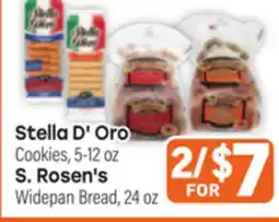 Tony’s Fresh Market Stella D'Oro or S. Rosen's offer