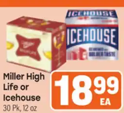 Tony’s Fresh Market Miller High Life or Icehouse offer