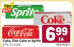 Tony’s Fresh Market Coke, Diet Coke or Sprite offer