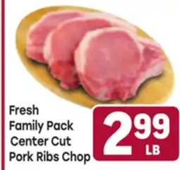 Tony’s Fresh Market Fresh Family Pack Center Cut Pork Ribs Chop offer