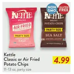 Fresh Thyme Kettle Classic or Air Fried Potato Chips offer