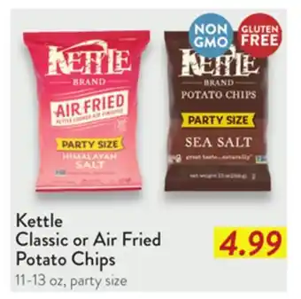 Fresh Thyme Kettle Classic or Air Fried Potato Chips offer