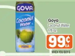 Tony’s Fresh Market Goya Coconut Water offer