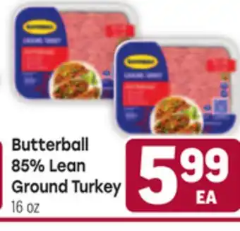 Tony’s Fresh Market Butterball 85% Lean Ground Turkey offer