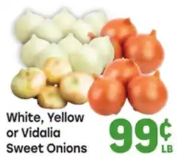 Tony’s Fresh Market White, Yellow or Vidalia Sweet Onions offer
