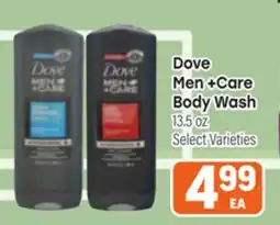 Tony’s Fresh Market Dove Men + Care Body Wash offer