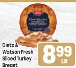 Tony’s Fresh Market Dietz & Watson Fresh Sliced Turkey Breast offer