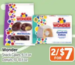 Tony’s Fresh Market Wonder Snack Cakes, 6 ct or Donuts, 10-10.5 oz offer