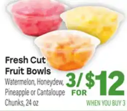 Tony’s Fresh Market Fresh Cut Fruit Bowls offer