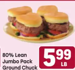 Tony’s Fresh Market 80% Lean Jumbo Pack Ground Chuck offer
