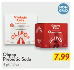 Fresh Thyme Olipop Prebiotic Soda offer