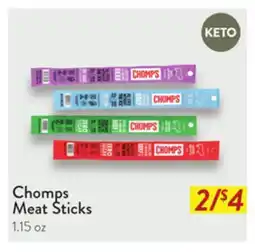 Fresh Thyme Chomps Meat Sticks offer
