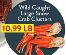 Fresh Thyme Wild Caught Large Snow Crab Clusters offer