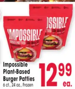 Jewel-Osco Impossible Plant-Based Burger Patties offer