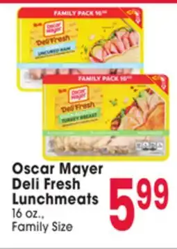 Jewel-Osco Oscar Mayer Deli Fresh Lunchmeats offer