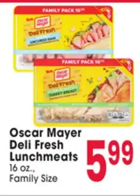 Jewel-Osco Oscar Mayer Deli Fresh Lunchmeats offer