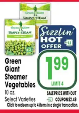 Jewel-Osco Green Giant Steamer Vegetables offer