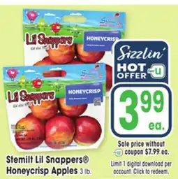 Jewel-Osco Stemilt Lil Snappers HONEYCRISP APPLES offer