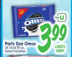 Jewel-Osco Party Size Oreos offer