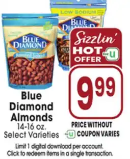 Jewel-Osco Blue Diamond Almonds offer