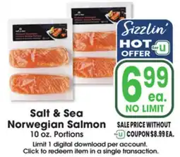Jewel-Osco Salt & Sea Norwegian Salmon offer