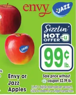 Jewel-Osco Envy or Jazz Apples offer