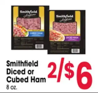 Jewel-Osco Smithfield Diced or Cubed Ham offer