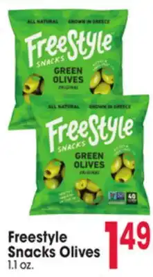 Jewel-Osco Freestyle Snacks Olives offer