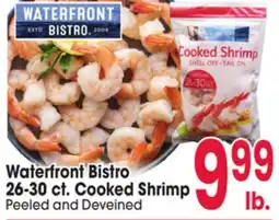 Jewel-Osco Waterfront Bistro 26-30 ct. Cooked Shrimp offer