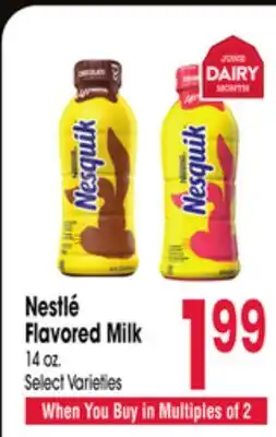 Jewel-Osco Nestlé Flavored Milk offer