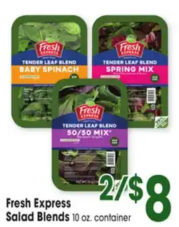 Jewel-Osco Fresh Express Salad Blends offer