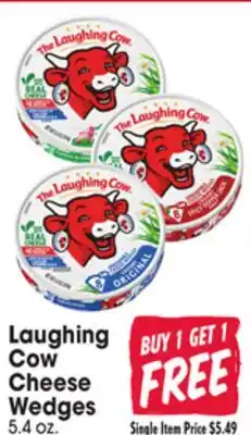 Jewel-Osco Laughing Cow Cheese Wedges offer